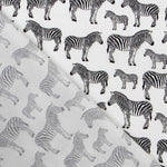 Popeline Zèbres Écru - Ribes y Casals
