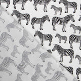 Popeline Zèbres Écru - Ribes y Casals