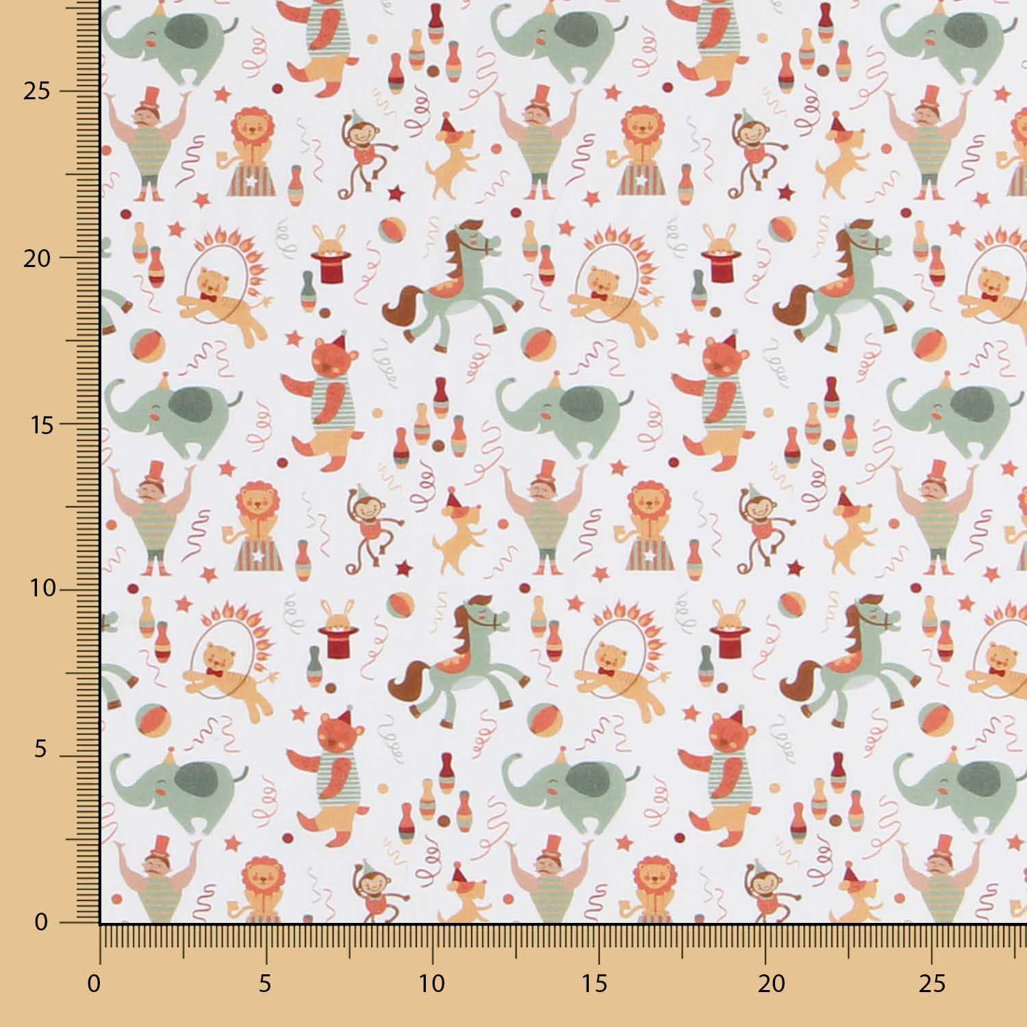 Popeline Cirque Blanc - Ribes y Casals