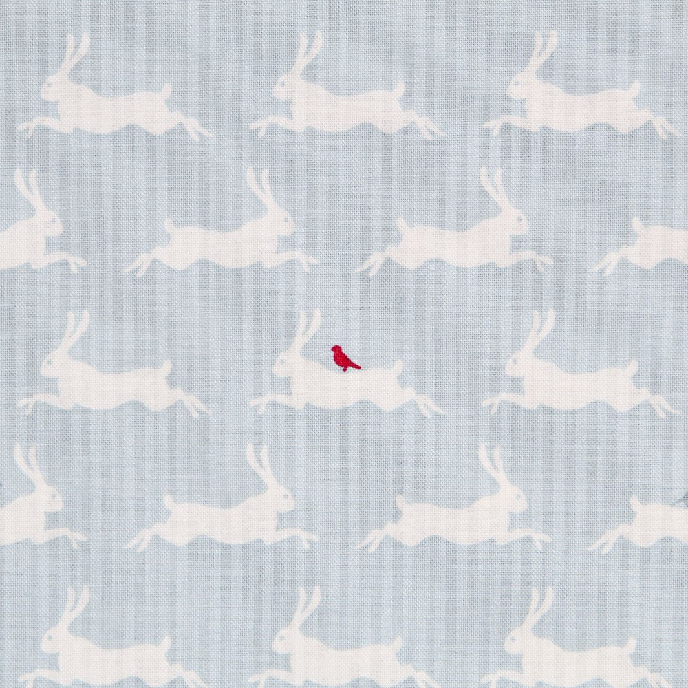 Popeline Blue Rabbits - Ribes y Casals