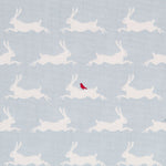 Popeline Blue Rabbits - Ribes y Casals