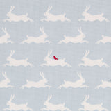 Popeline Blue Rabbits - Ribes y Casals