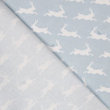 Popeline Blue Rabbits - Ribes y Casals