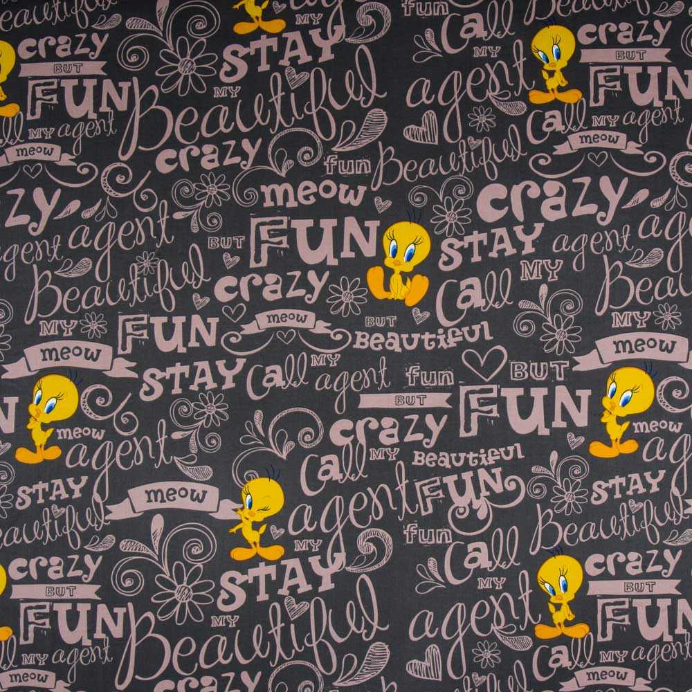 Tissu Coton Tropical Maxi Aigue-marine - Ribes y Casals