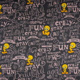 Tissu Coton Tropical Maxi Aigue-marine - Ribes y Casals