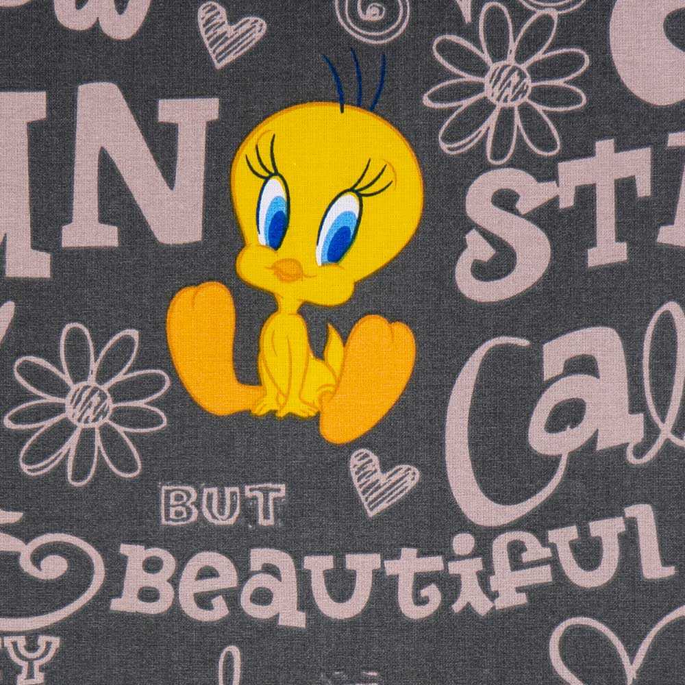 Tissu Coton Tropical Maxi Aigue-marine - Ribes y Casals