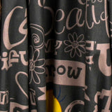 Tissu Coton Tropical Maxi Aigue-marine - Ribes y Casals