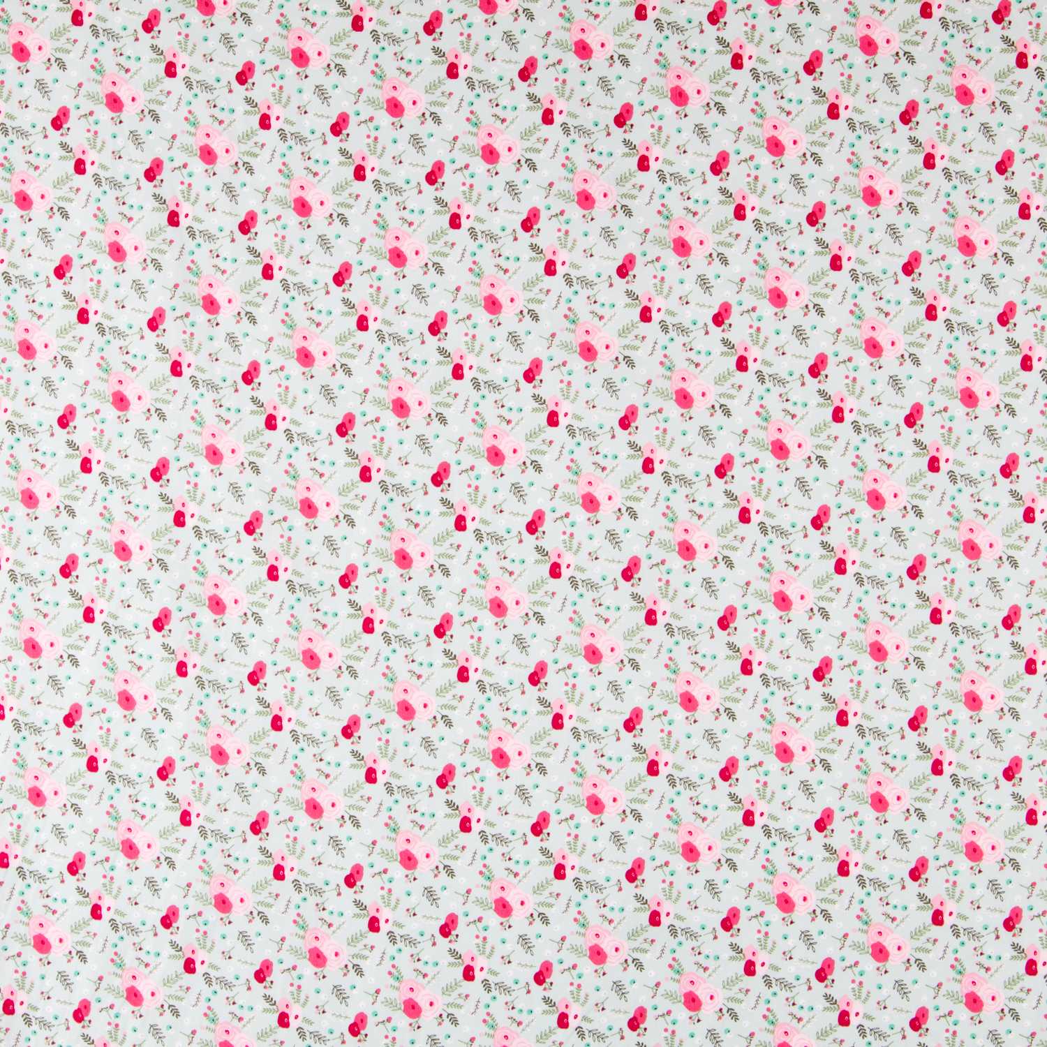 Popeline Crétonne Vert d&#39;Eau - Ribes y Casals