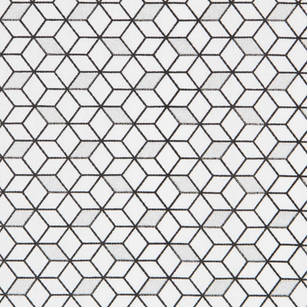 Popeline Argent Cube - Ribes y Casals