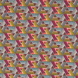 Tissu Popeline Cube Triangle 3d - Ribes y Casals