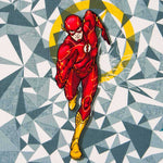 Tissu Coton Vert Planètes - Ribes y Casals