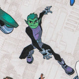 Tissu Coton Catrina Cactus Noir - Ribes y Casals