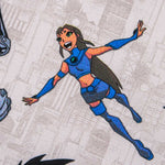 Tissu Coton Catrina Cactus Noir - Ribes y Casals