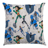 Tissu Coton Catrina Cactus Noir - Ribes y Casals