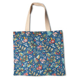 Popeline Coton Ancolie Peinture - Ribes y Casals