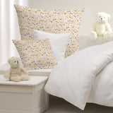 Popeline Coton Animaux Écru - Ribes y Casals