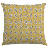 Popeline Coton Oiseaux Ocre - Ribes y Casals