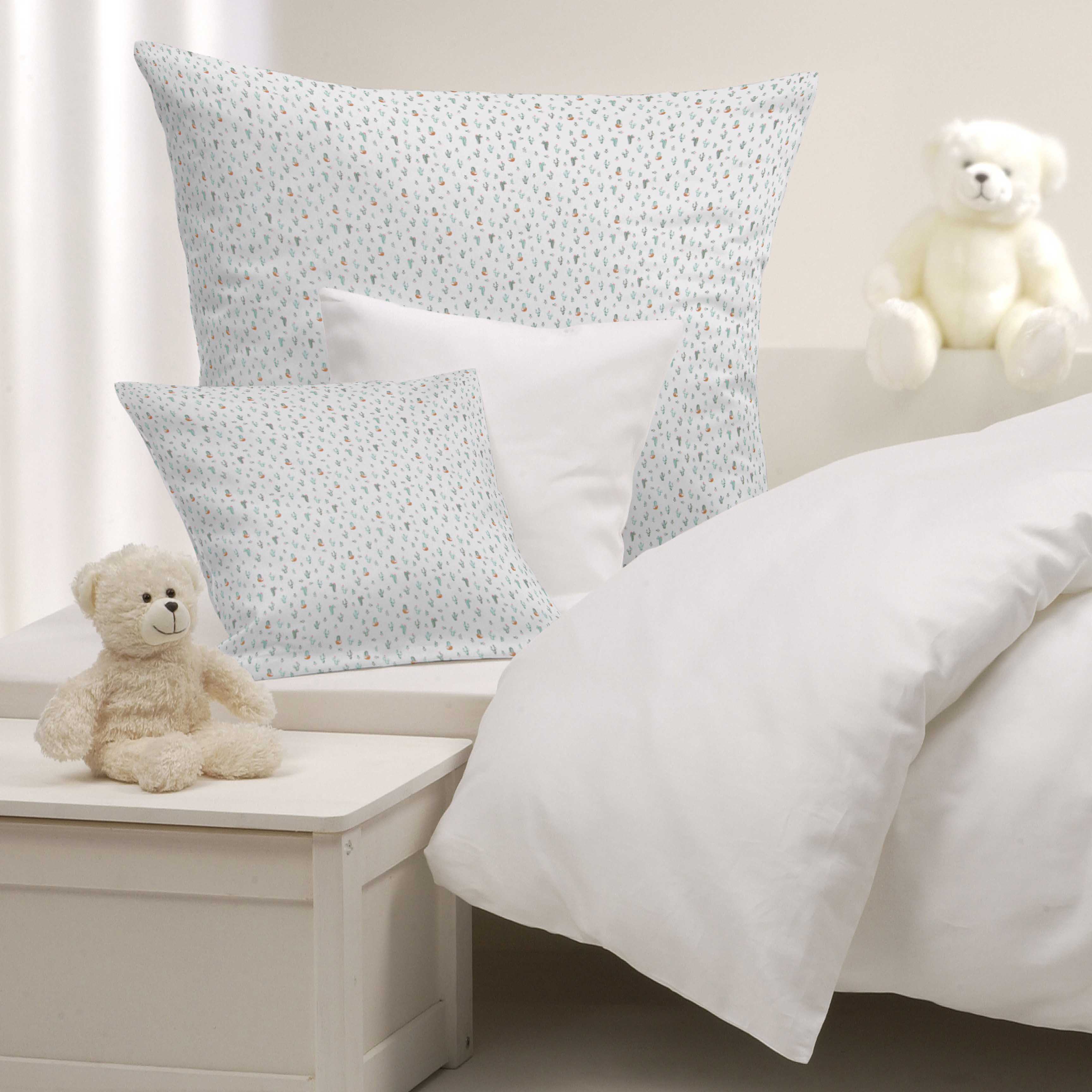 Popeline Coton Bonzais Blanc - Ribes y Casals