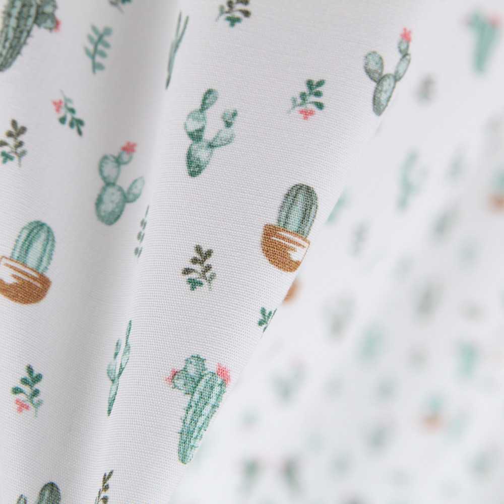 Popeline Coton Bonzais Blanc - Ribes y Casals