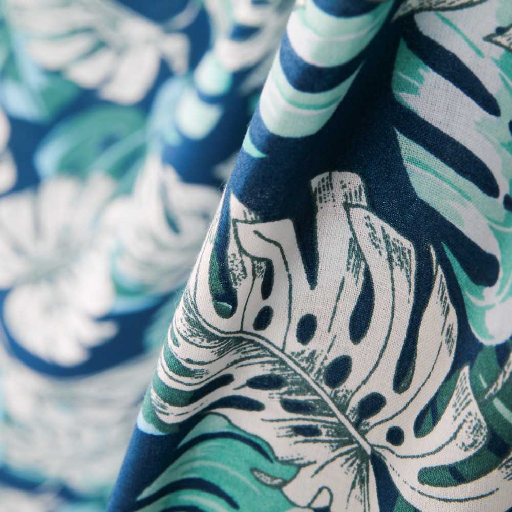 Popeline Coton Brésil Turquoise - Ribes y Casals