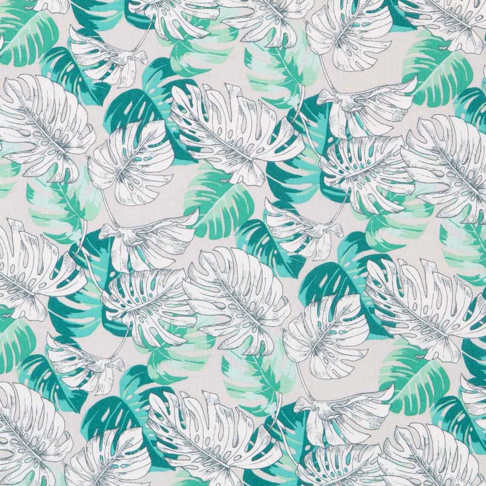 Popeline Coton Vert Brésil - Ribes y Casals