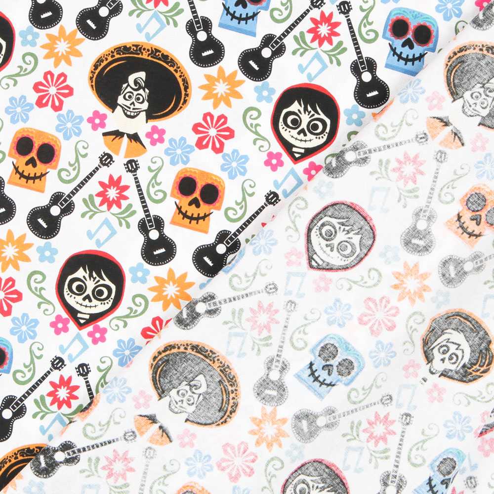 Cotton Popeline Coco Guitares - Ribes y Casals