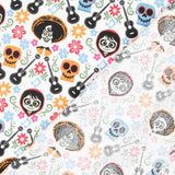 Cotton Popeline Coco Guitares - Ribes y Casals