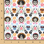 Cotton Popeline Coco Guitares - Ribes y Casals