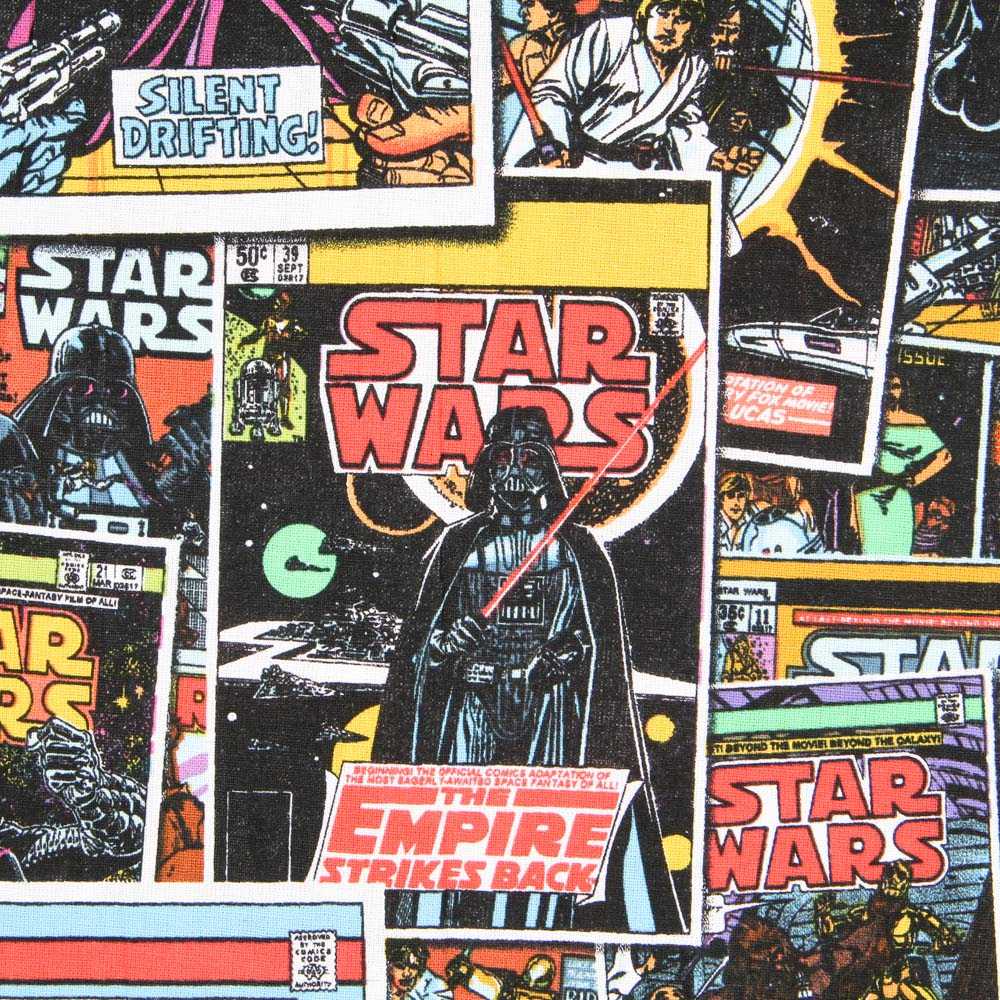 Popeline Coton Motifs Star Wars - Ribes y Casals