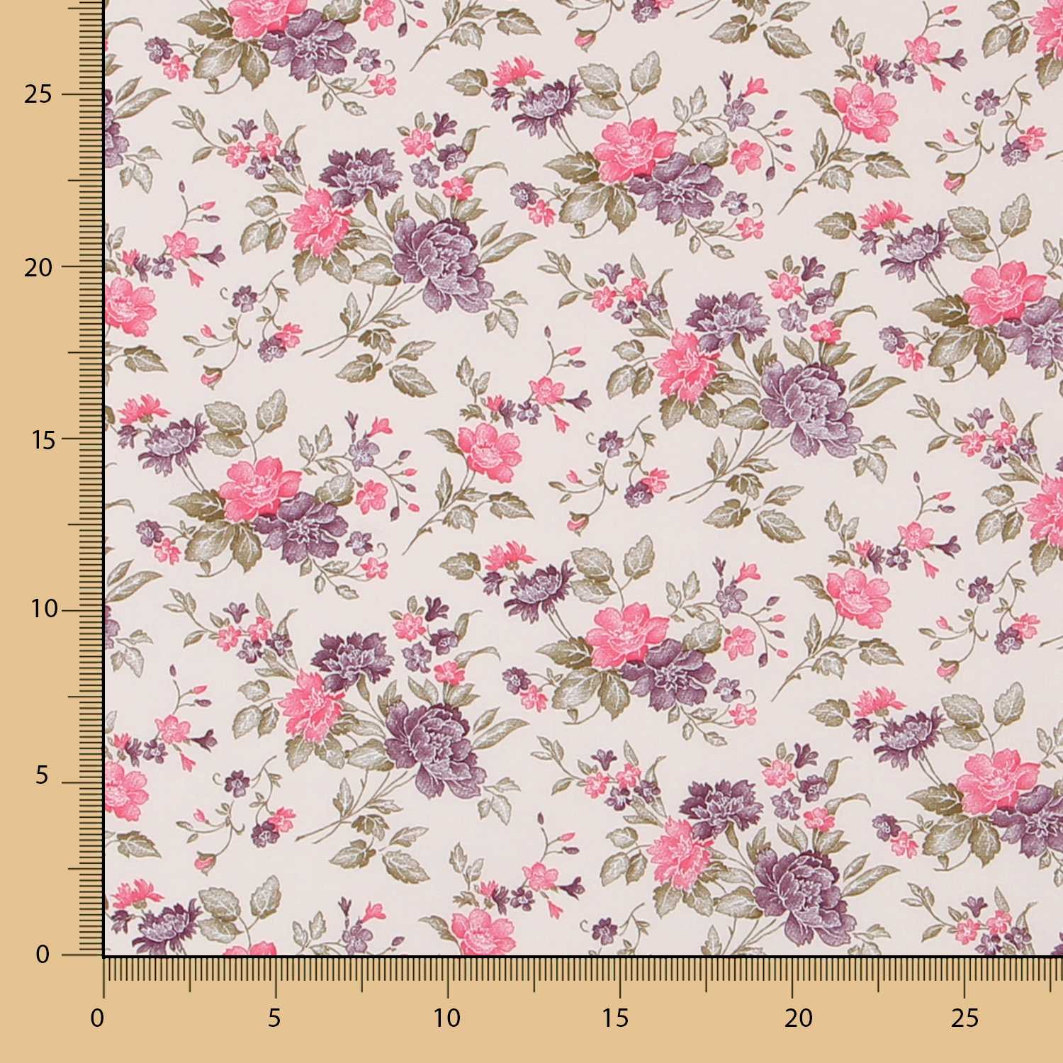 Popeline Coton Crétonne Fuchsia - Ribes y Casals