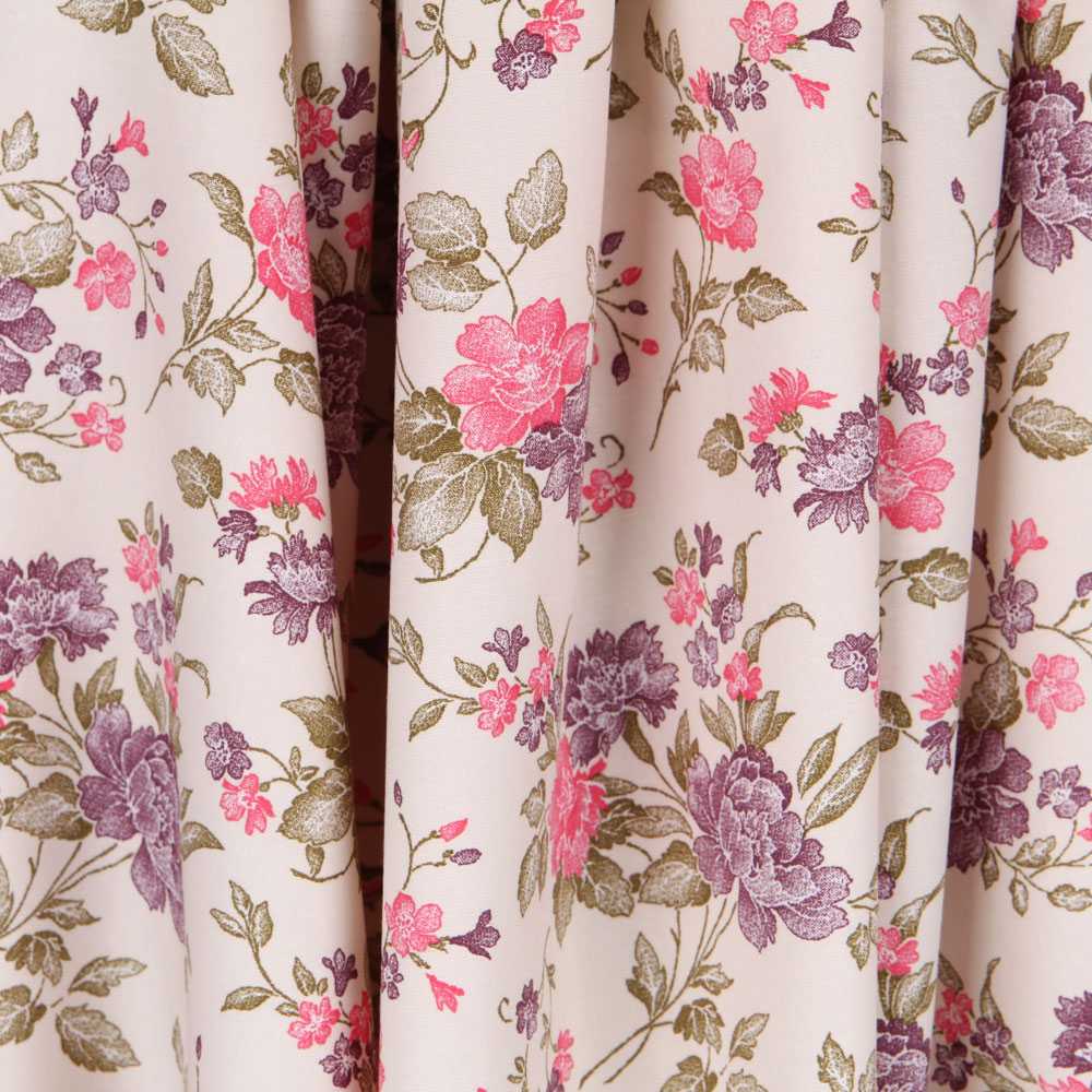 Popeline Coton Crétonne Fuchsia - Ribes y Casals