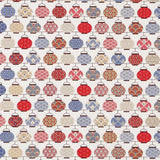 Popeline Coton Lampions Japonais - Ribes y Casals