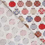 Popeline Coton Lampions Japonais - Ribes y Casals