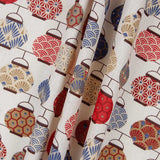 Popeline Coton Lampions Japonais - Ribes y Casals