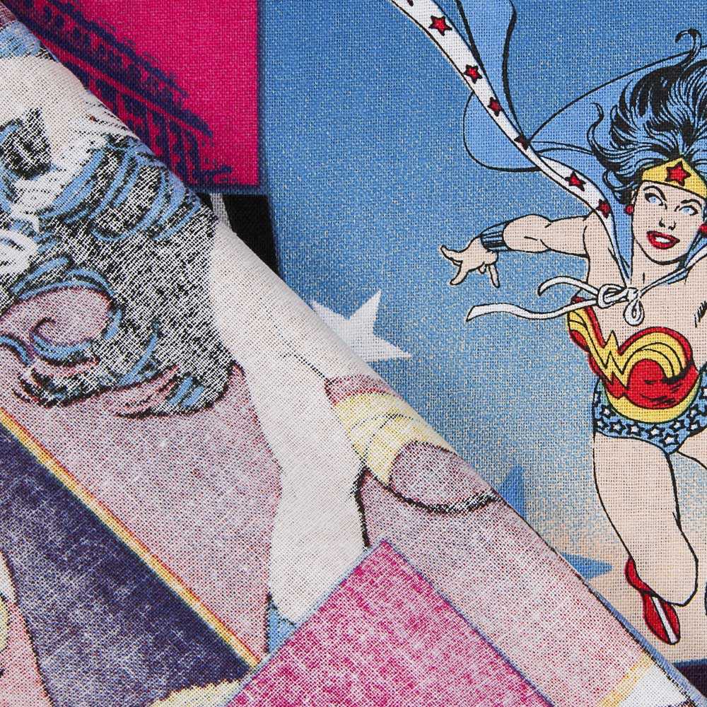 Popeline Coton WONDER WOMEN - Ribes y Casals