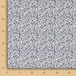 Popeline Coton Liberty Bleue - Ribes y Casals