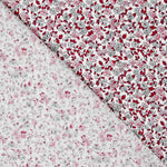 Popeline Coton Liberty Rouge - Ribes y Casals