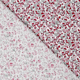 Popeline Coton Liberty Rouge - Ribes y Casals