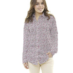 Popeline Coton Liberty Rouge - Ribes y Casals