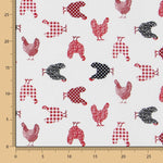 Popeline Coton Ferme Blanche - Ribes y Casals