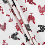 Popeline Coton Ferme Blanche - Ribes y Casals