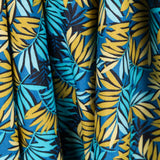 Popeline Coton Hawaïenne Bleue - Ribes y Casals