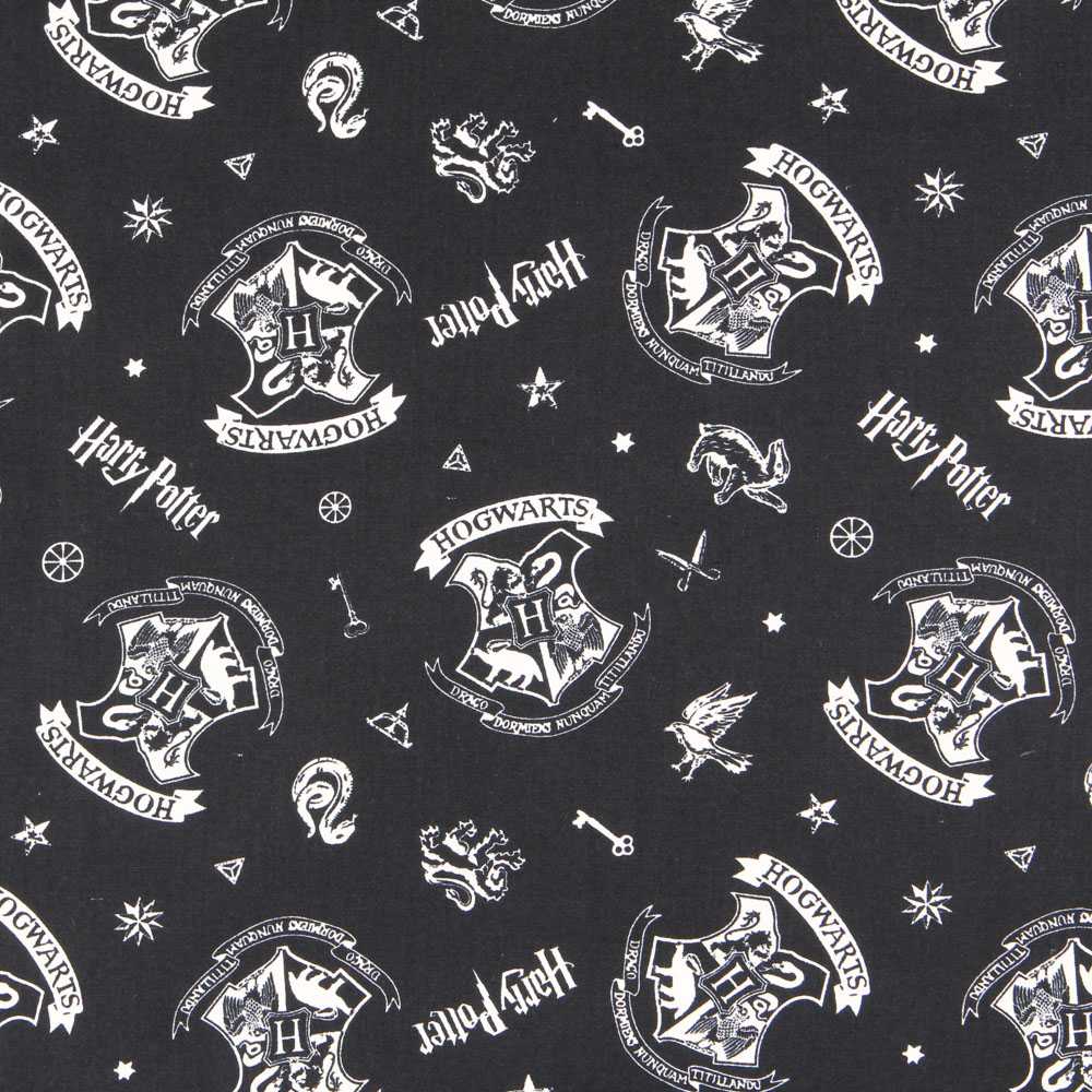 Popeline Coton Poudlard - Ribes y Casals