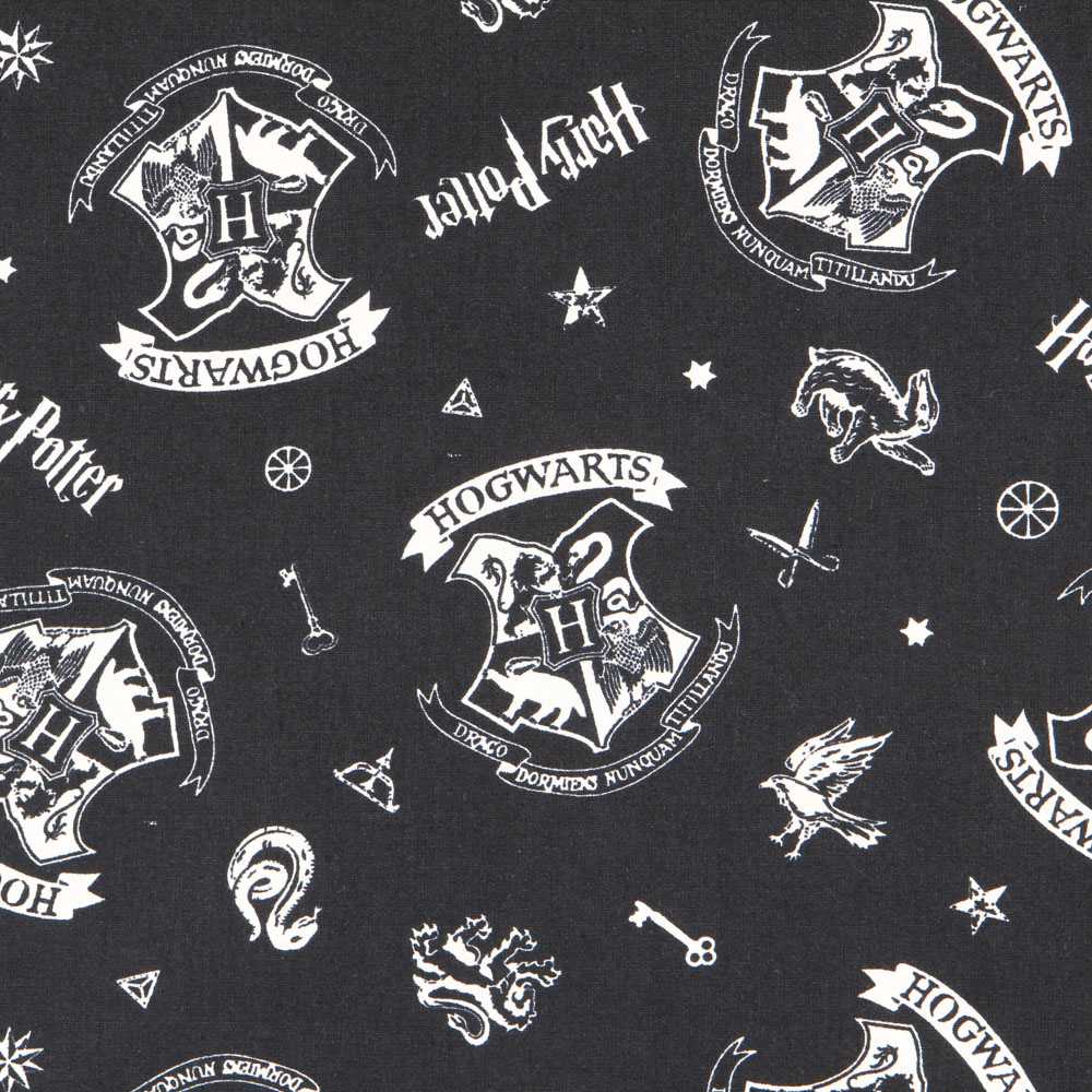 Popeline Coton Poudlard - Ribes y Casals