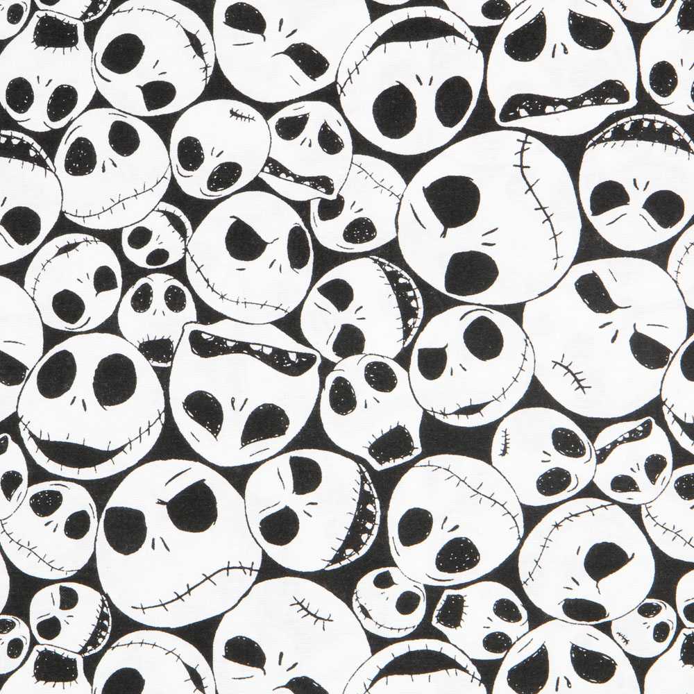 Popeline Coton Cauchemar Avant Noël Jack y Sally - Ribes y Casals