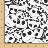 Popeline Coton Cauchemar Avant Noël Jack y Sally - Ribes y Casals