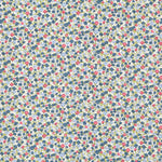 Popeline Coton Liberty Rouge - Ribes y Casals