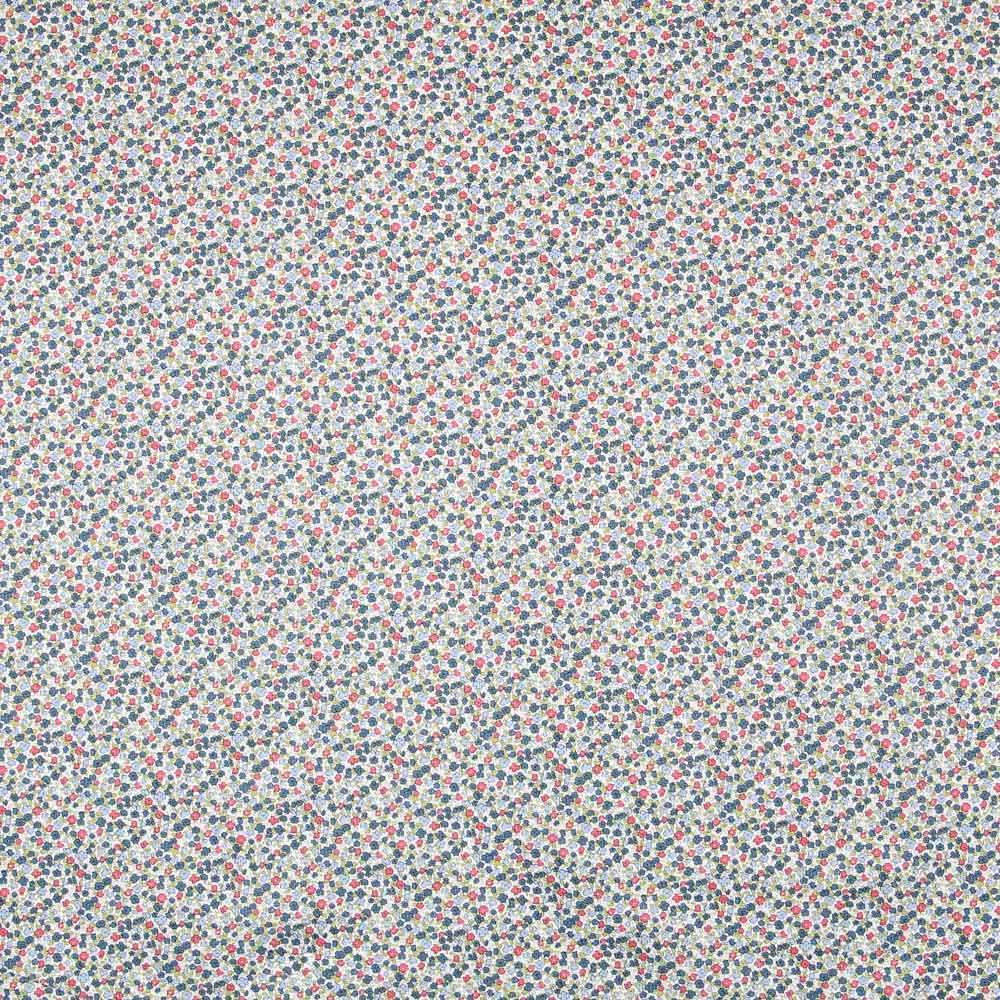 Popeline Coton Liberty Rouge - Ribes y Casals