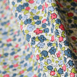 Popeline Coton Liberty Rouge - Ribes y Casals