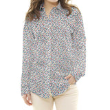 Popeline Coton Liberty Rouge - Ribes y Casals